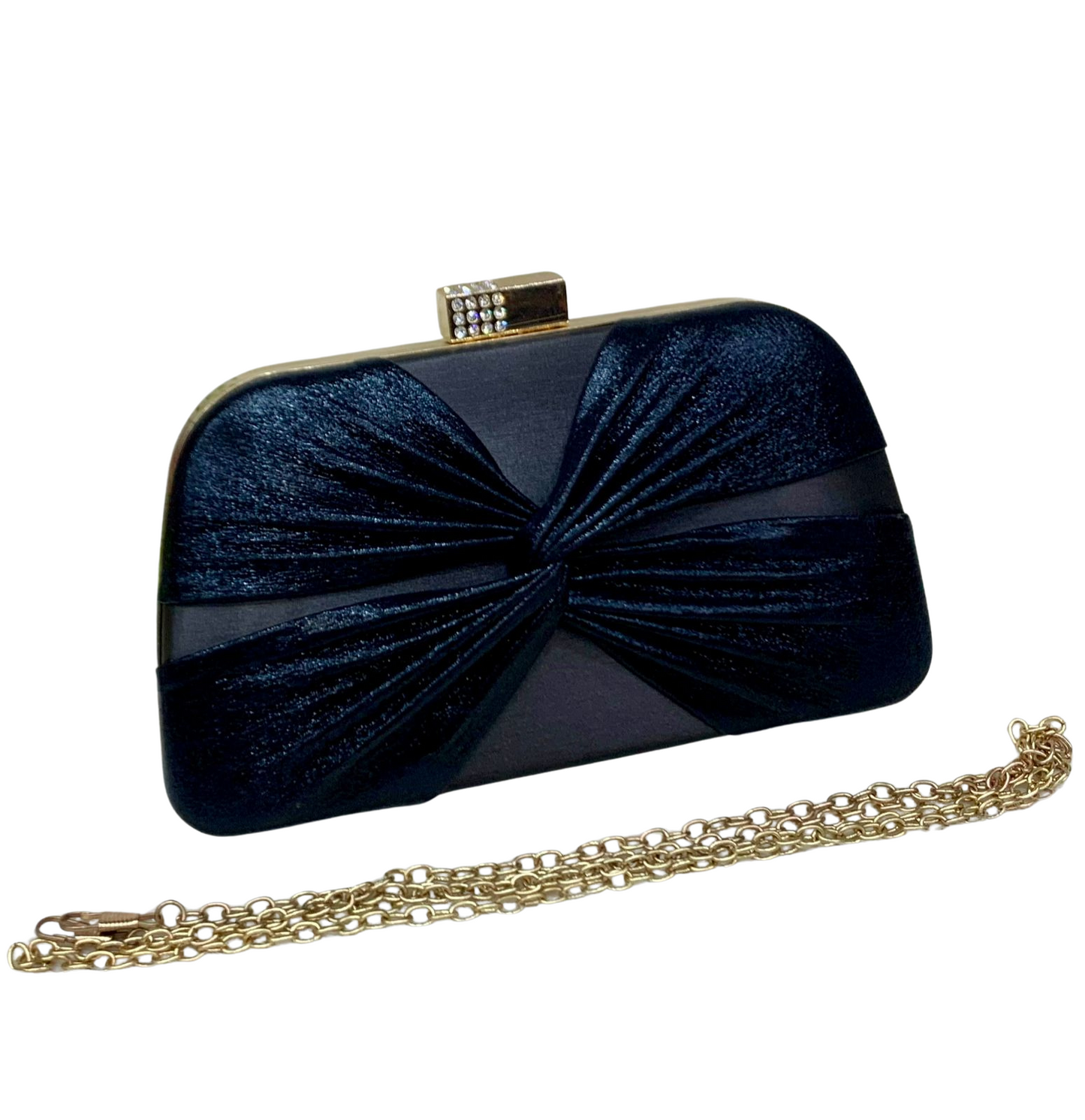 Velvet Twist Clutch